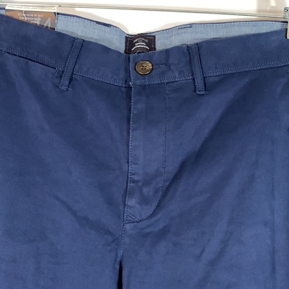 Gap Khakis Navy Blue Slim Stretch Pants NWT - Picture 3 of 9